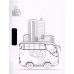 Napraforgó Könyvek Könyv Színező Matricákkal Járművek