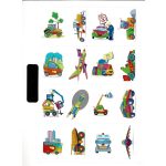 Napraforgó Könyvek Könyv Színező Matricákkal Járművek