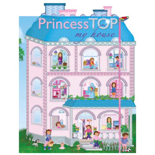 Napraforgó Könyvek Könyv Princess Top My House Pink