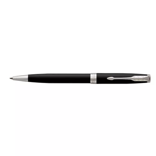 Parker Royal Sonnet Golyóstoll Matt Fekete Ezüst Klipsz 1931524