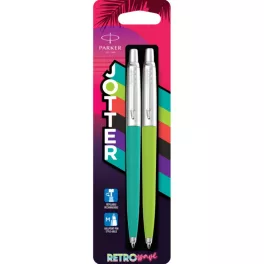   Parker Royal Jotter Retro Wave '80S Golyóstoll  Türkiz Kék/Zöld Ezüst Klipsz
