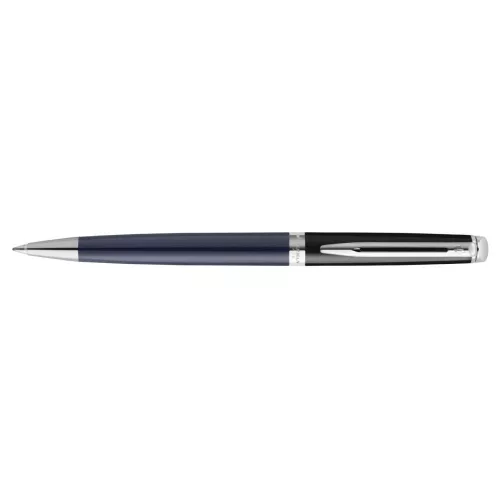 Waterman Hemisphere Color Blocking Golyóstoll Fekete-Kék Ezüst Klipsz