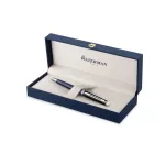 Waterman Hemisphere Color Blocking Golyóstoll Fekete-Kék Ezüst Klipsz