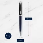 Waterman Hemisphere Color Blocking Golyóstoll Fekete-Kék Ezüst Klipsz