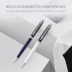 Waterman Hemisphere Color Blocking Golyóstoll Fekete-Kék Ezüst Klipsz