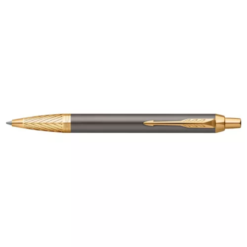 Parker Royal Im Premium Pioneer Arrow Golyóstoll Szürke Cizellállt, Arany Klipsz 2200954