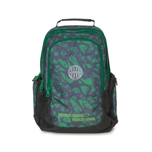 Hátizsák 11x46x38 cm Terepmintás Fradi
