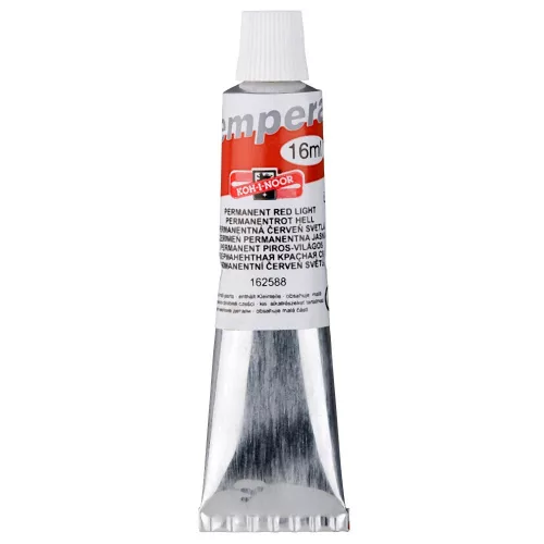 Koh-I-Noor Tempera 16 ml Light Permanent Red Gama 162588