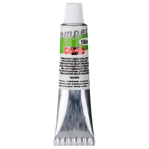 Koh-I-Noor Tempera 16 ml Permanent Green Brilliant Gama 162594