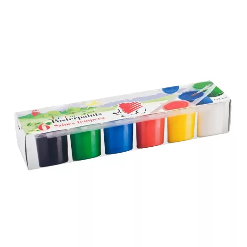 Süni Tempera Készlet Tégelyes 6x25 ml