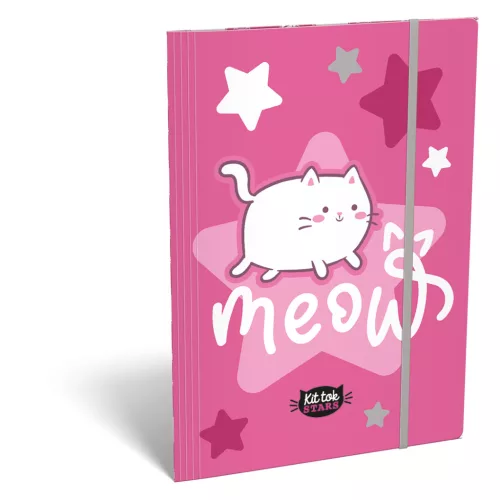 LizzySuli Gumis Mappa A/4 Karton Kittok Start Purrfect