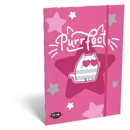 LizzySuli Gumis Mappa A/5 Karton Kittok Start Purrfect