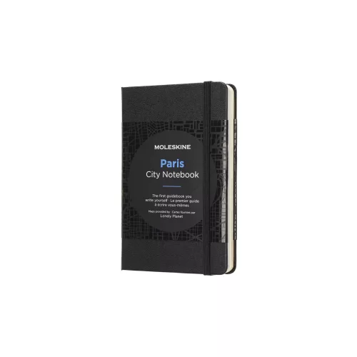 MOLESKINE NOTESZ CITY CNPAR KEMÉNY FEKETE "P" PÁRIZS 2018