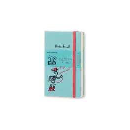   MOLESKINE NOTESZ TOY STORY LETSMM710 KEMÉNY VILÁGOSKÉK "P" VONALAS