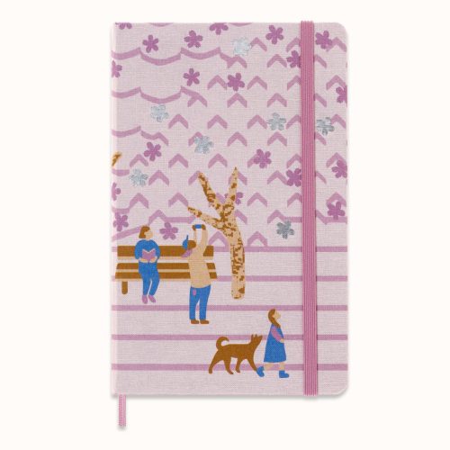 MOLESKINE NOTESZ SAKURA 2022 PAD KEMÉNY "L" SIMA