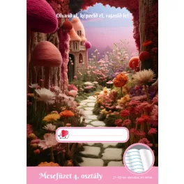   Süni Mesefüzet A/5 21-32 4. Osztályos Vonalas és Sima Light Colour Vegyes Mintákban