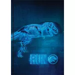 Füzet A/5 Keményfedeles Vonalas 96 Lap Jurassic World Vegyes Mintákban