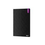 Student Spirálfüzet A/4 Vonalas 100 Lapos Black Prémium