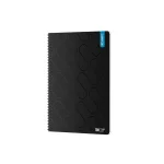 Student Spirálfüzet A/4 Sima 100 Lapos Black Prémium