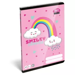   LizzySuli Füzet Tűzött A/5 Sima 20-32 32 Lapos Lollipop Rainbow