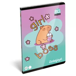 LizzySuli Leckefüzet A/5 40 Lapos Lollipop Capybara