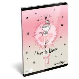   LizzySuli Leckefüzet A/5 40 Lapos Tiny Dancer Lovely Ballerina