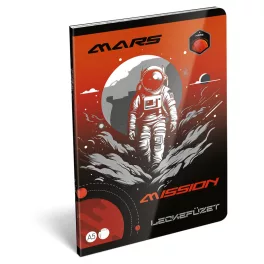 LizzySuli Leckefüzet A/5 40 Lapos Mars Mission