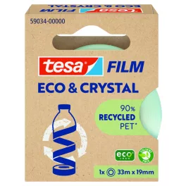 TESA 59034 TESAFILM ECO & CRYSTAL RAGASZTÓSZALAG 33MX19MM
