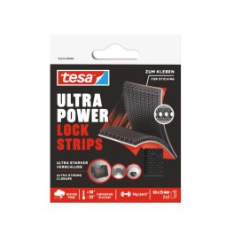   Tesa 55234 Tépőzár Szalag Öntapadós Extra Erős 50x25 mm 2 Darab/Csomag Ultra Power Lock