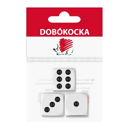 Süni Dobókocka 15,8 mm 3 Darab/Csomag