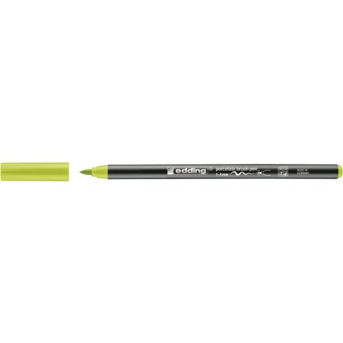 Edding 4200 Porcelán Ecsetirón Marker Yellow Green 550 D10