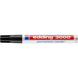 EDDING 3000 PERMANENT MARKER FEKETE D10