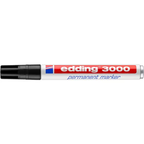 EDDING 3000 PERMANENT MARKER FEKETE D10