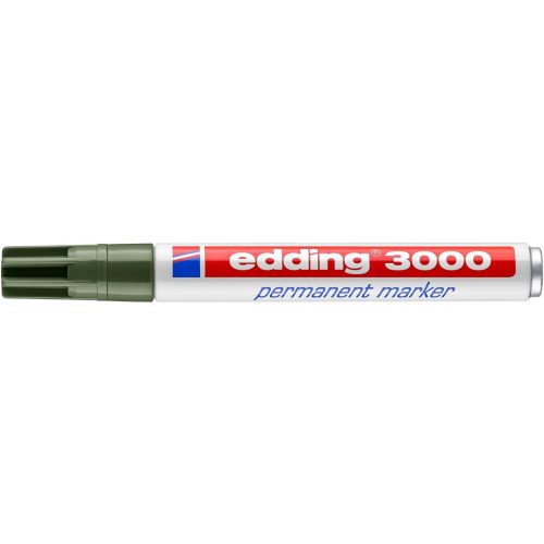 EDDING 3000 PERMANENT MARKER OLIVAZÖLD D10