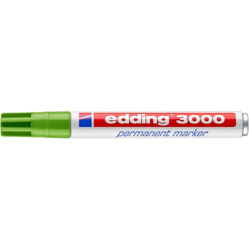 EDDING 3000 PERMANENT MARKER VILÁGOS ZÖLD D10
