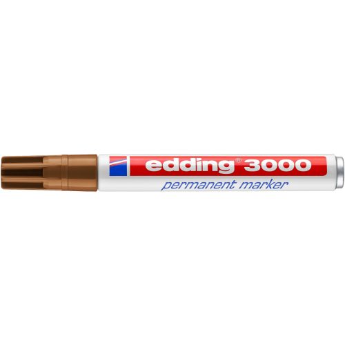 EDDING 3000 PERMANENT MARKER VILÁGOS OKKER D10