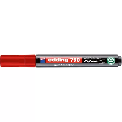 Edding 790 Lakkmarker PCR Piros D10