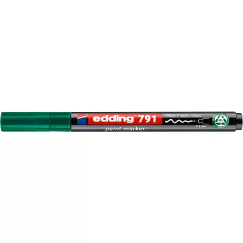 Edding 791 Lakkmarker PCR Zöld D10