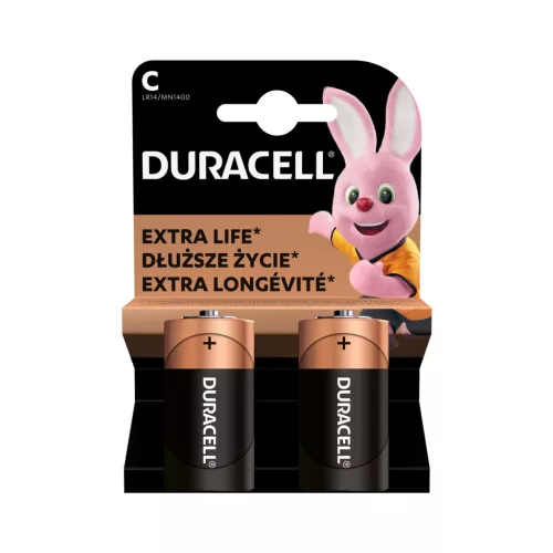 DURACELL C ALKÁLI ELEM 2DB/BL
