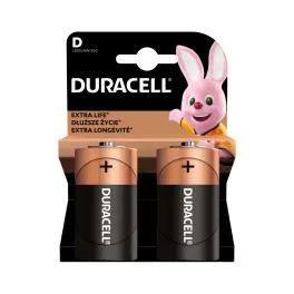 DURACELL D ALKÁLI ELEM 2DB/BL