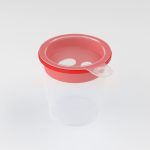 SÜNI Ecsettál Lezárható Fedéllel Vegyes Színek D12