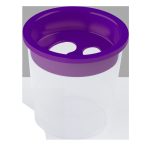 SÜNI Ecsettál Lezárható Fedéllel Vegyes Színek D12