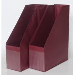 Iratpapucs 90 mm Bordó PVC Borítású