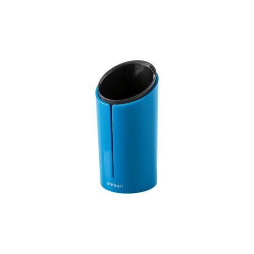 Ambar Asztali Írószertartó Műanyag Kerek 13,5x6 cm Kék