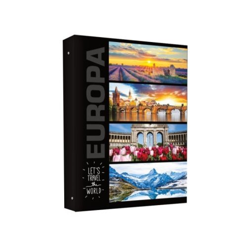 Lets Travel Gyűrűskönyv A/4 4 Gyűrűs Europa Minta 40 mm 7-22620