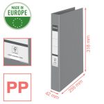 Esselte ColourBreeze Gyűrűskönyv A/4 2R 25 mm Levendula