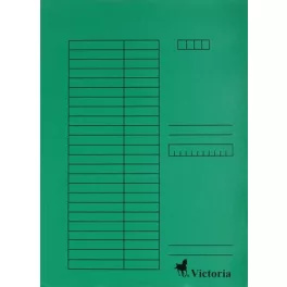 Victoria Iratgyűjtő Papír A/4 Zöld 5 Darab/Csomag
