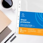 Bluering Genotherm Lefűzhető Tasak A/4 40 mikron 100 Darab/Csomag Narancsos