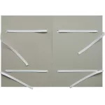 Victoria Szalagos Irományfedél Basic A/4 80 cm-es Szalag 20 Darab/Csomag