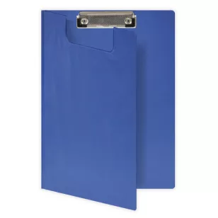   OfficeArt Felírótábla A/4 Kék Fedeles Fém Csipesszel PVC